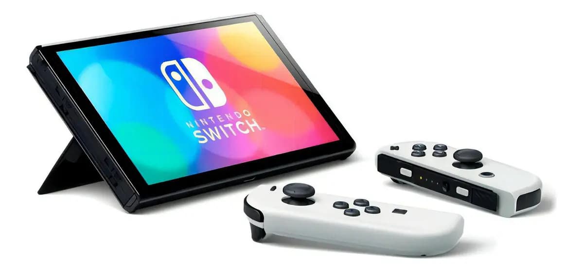 Nintendo Switch OLED HEG-001 (AUS) 64GB Standard cor branco 2021