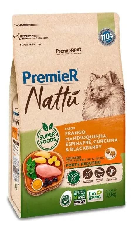 Ração premier-pet 1kg