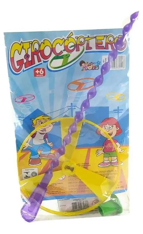 Brinquedo Voador Girocóptero Mini Toys Plástico