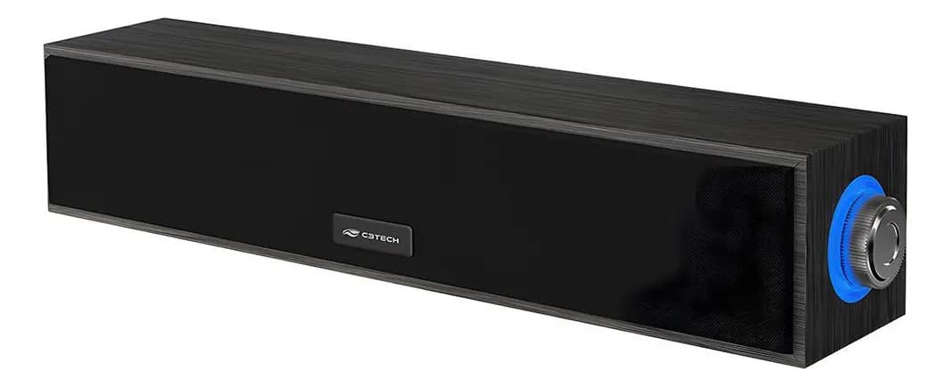 Soundbar 2.0 C3Tech 6W Conexão P2 USB