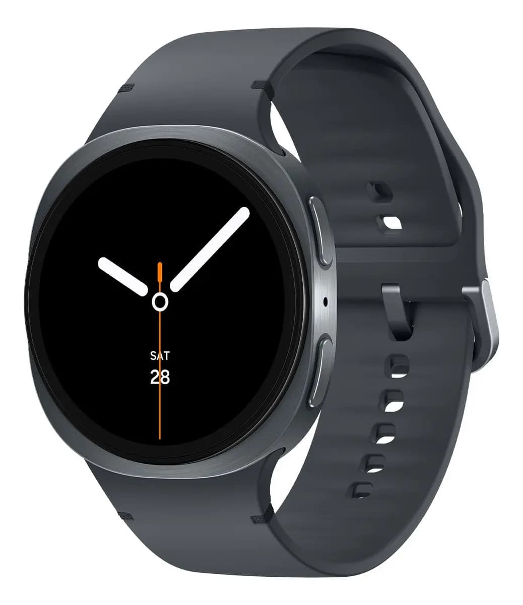 Smartwatch Samsung Galaxy Watch 8 44mm, Com GPS e NFC, em Alumínio Cinza-escuro