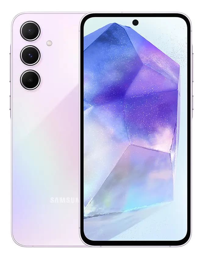 Smartphone Samsung Galaxy A55 5g 128gb 8gb Ram Tela 6,6 Câmera Tripla 50mp Frontal 32mp Rosa