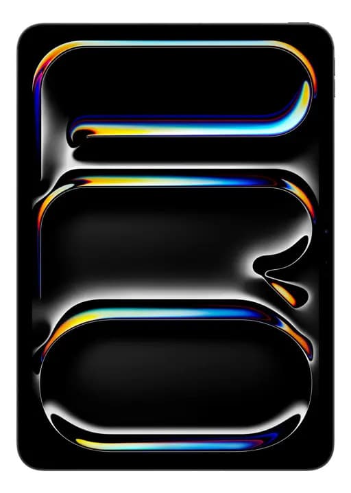 Apple 2025 iPad Pro de 11 polegadas (Wi-Fi, de 256 GB, Vidro convencional) - Preto-espacial (M5)