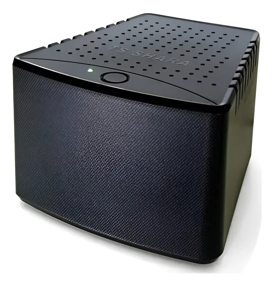 Estabilizador TS Shara Powerest Home Monovolt 1500VA Preto com 6 Tomada