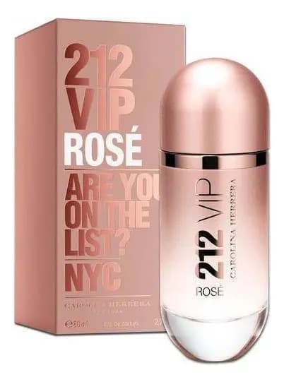 Perfume Carolina Herrera 212 VIP Rosé EDP Feminino 80ml Floral Frutado