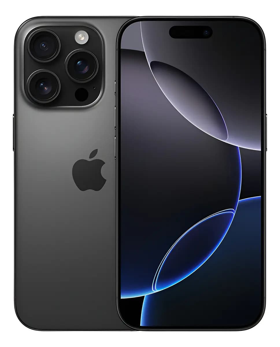 Apple iPhone 16 Pro (somente Esim) (256 Gb) - preto titânio