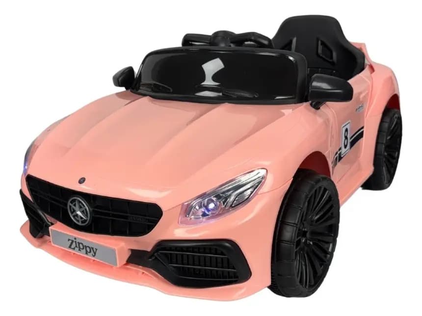 Carro Elétrico Infantil Mini Mercedes 380 - Zippy Toys - Rosa