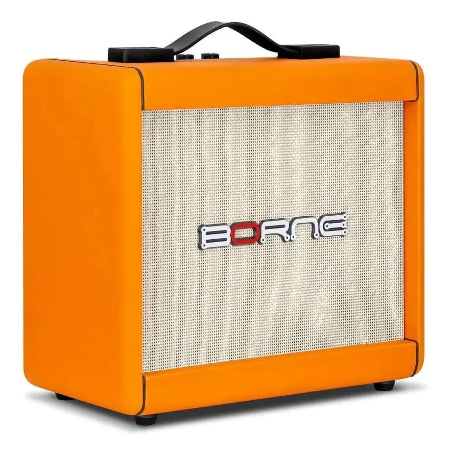 Amplificador De Guitarra Borne F60 Cor Borne Laranja