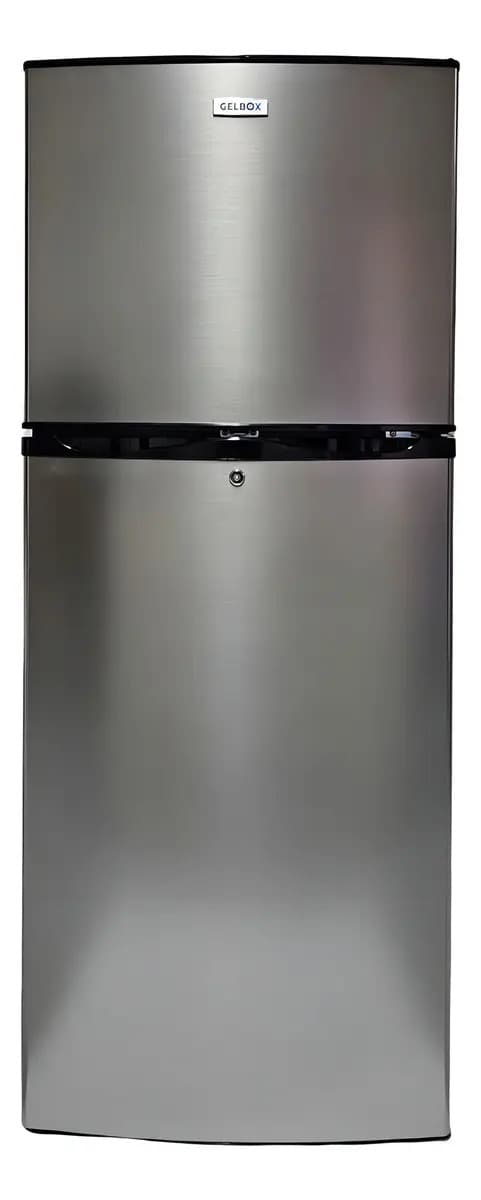 Geladeira Frost Free 12 Volts Motorhome Cor Inox