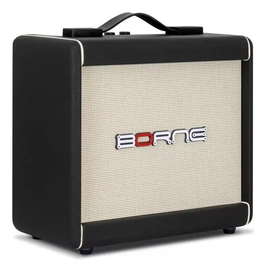 Amplificador Borne Guitarra F60 Preto 15w Rms Bivolt