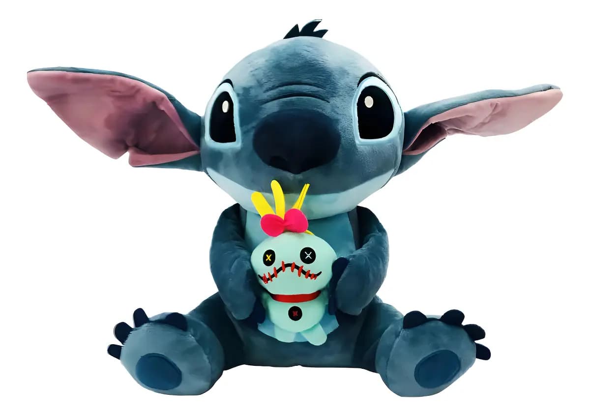 Pelúcia Disney Stitch E Scrump 33cm Fun Cor