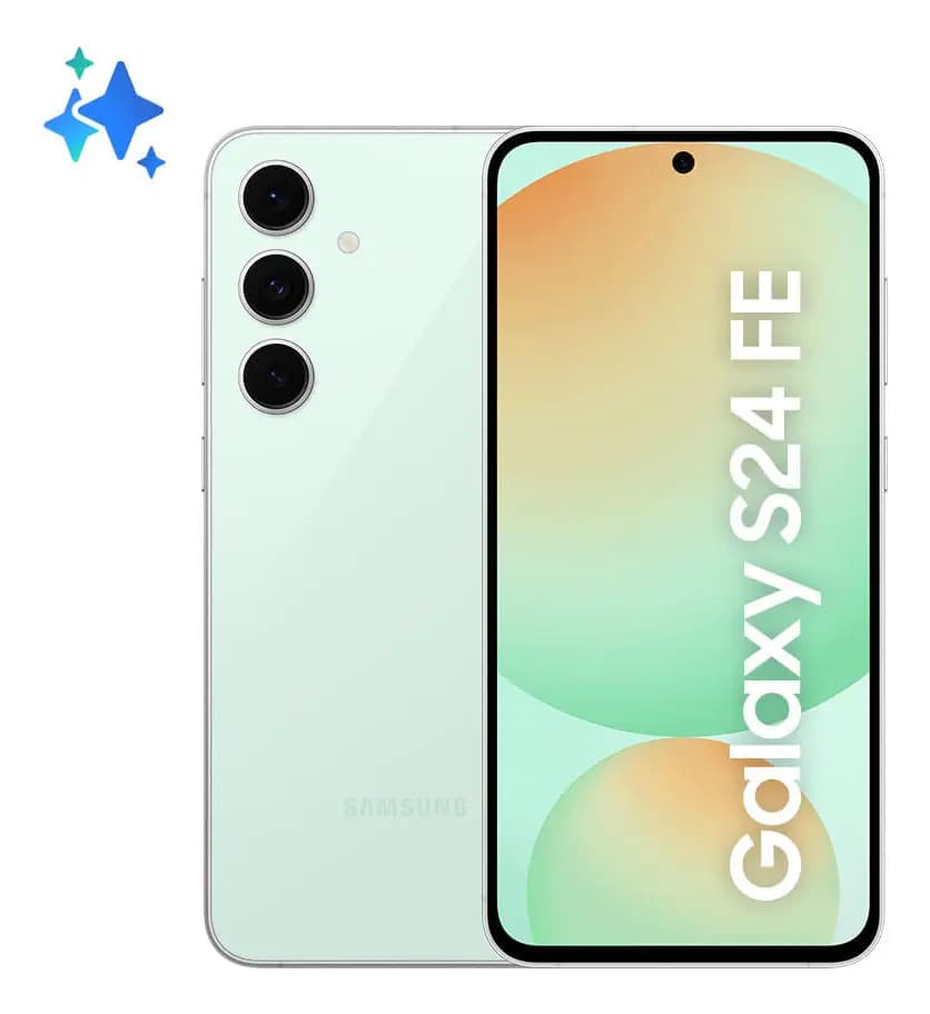 Celular Samsung Galaxy S24 Fe 5g 128gb 8gb Ram Tela 6.7 Galaxy Ai Verde