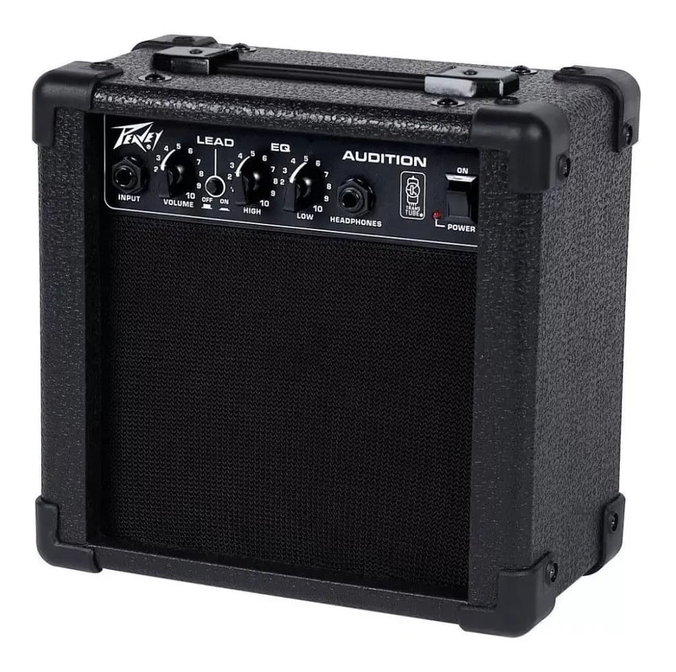 Amplificador Guitarra Peavey Audition 7W Transistor Preto