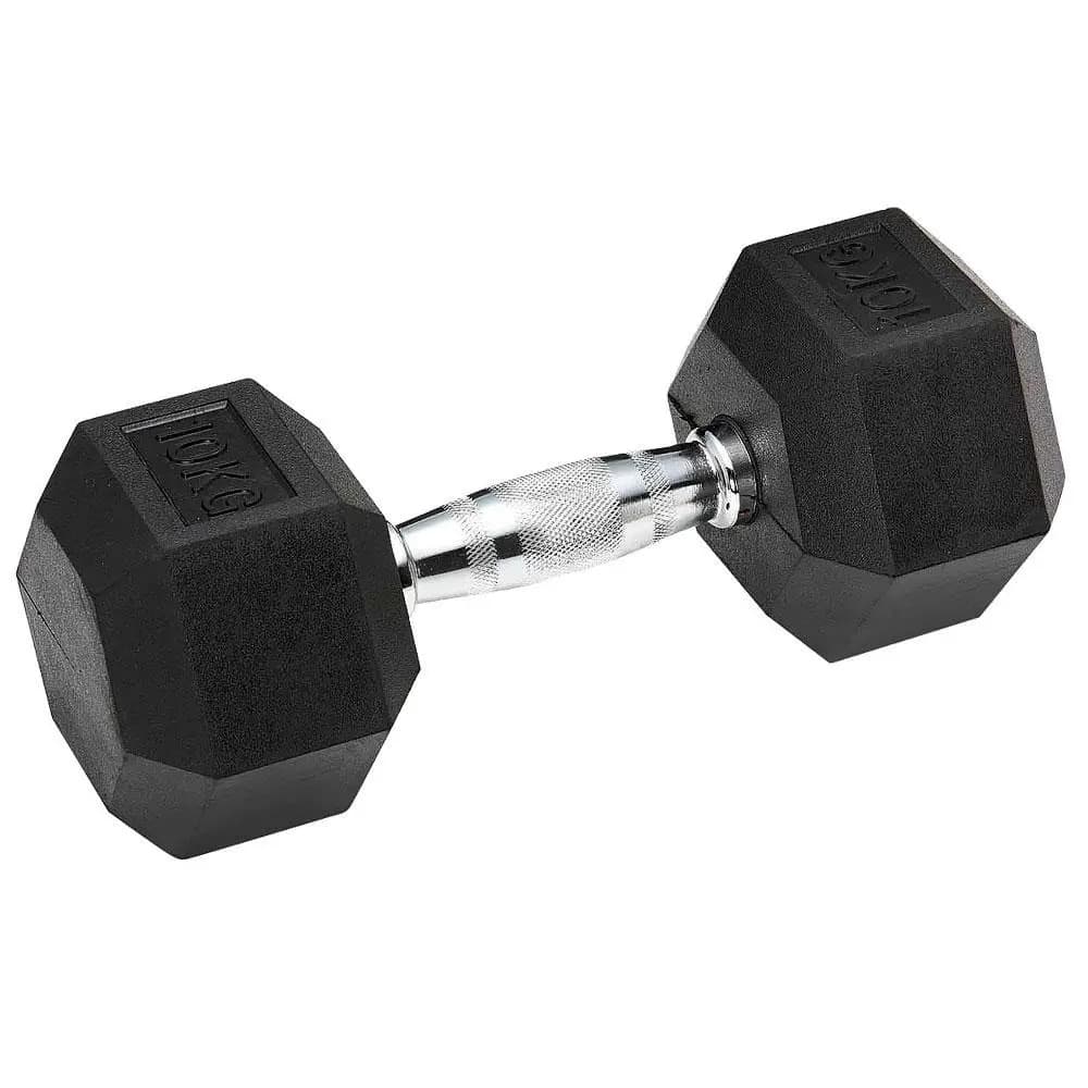 Halteres Sextavado 10kg Ahead Sports Cor