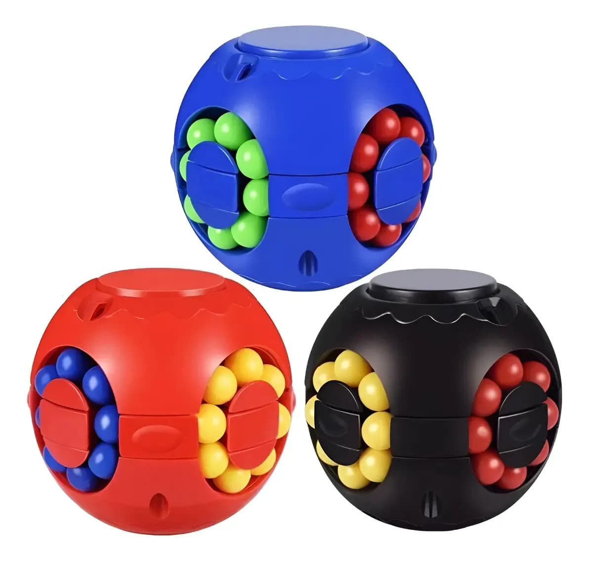 Fidget Toys Spinner Cubo Mágico Bolinhas Coloridas Colorido