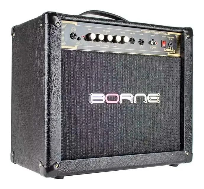 Cubo Amplificador Guitarra Borne Vorax 1050 50w Cor Preto