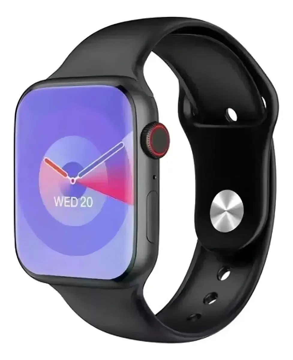 Smartwatch Microwear W29S 45mm GPS Tela 2.1" Preto AMOLED Bluetooth