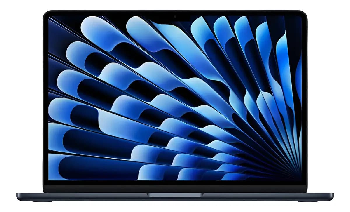 Notebook Apple MacBook Air MacBook Air M4 MW0W3BZ/A Meia-Noite 13" 2560 px x 1664 px Apple M4 16GB de Ram