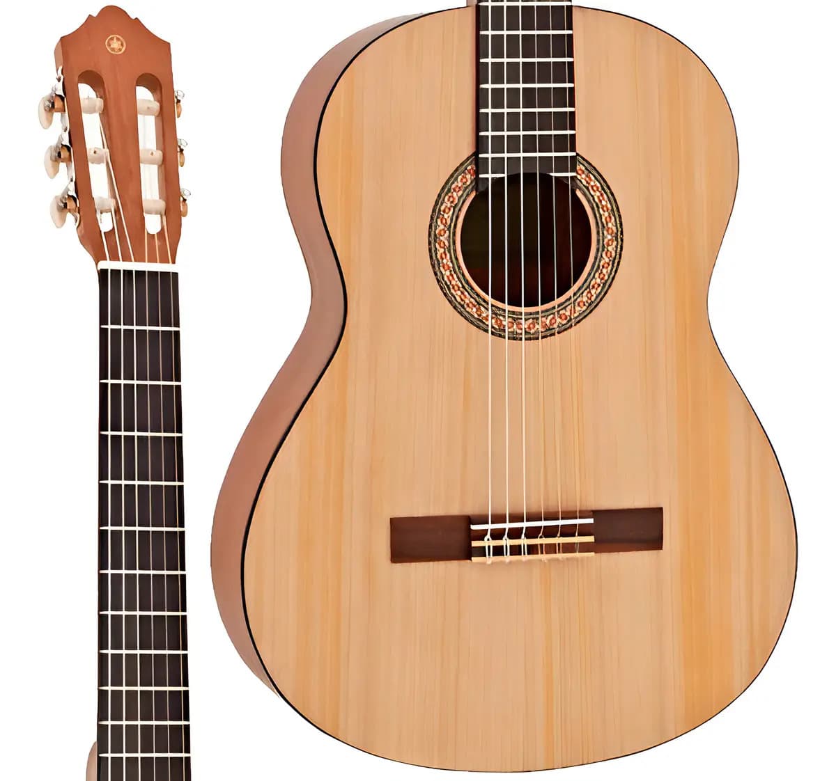 Violão Yamaha Acústico C40m Clássico Cordas De Nylon Natural Orientação Da Mão Direita