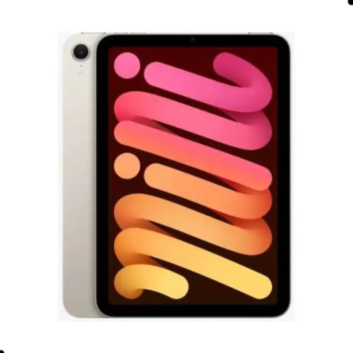 iPad Mini 2024 7gen 8.3" com rede móvel 256GB branco-estelar 8GB de memoria RAM