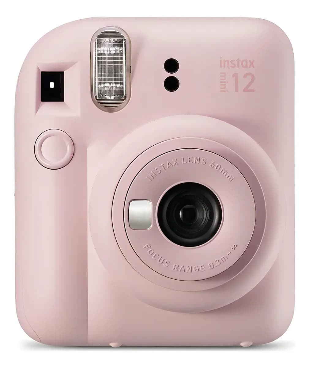 Câmera Instantânea Fujifilm Instax Mini 12 Rosa Gloss