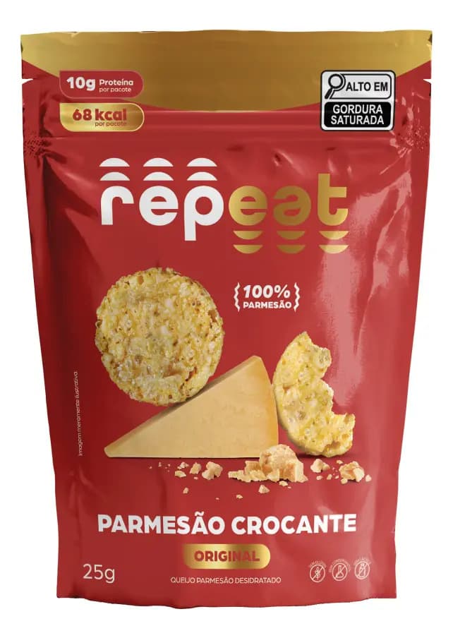 REPEAT SNACKS SALGADOS tradicional sem glúten 0.025 kg