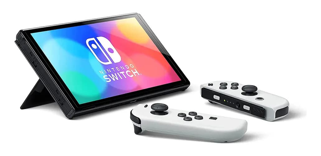 Nintendo Switch Oled 64gb Standard Com Joy-con Branco
