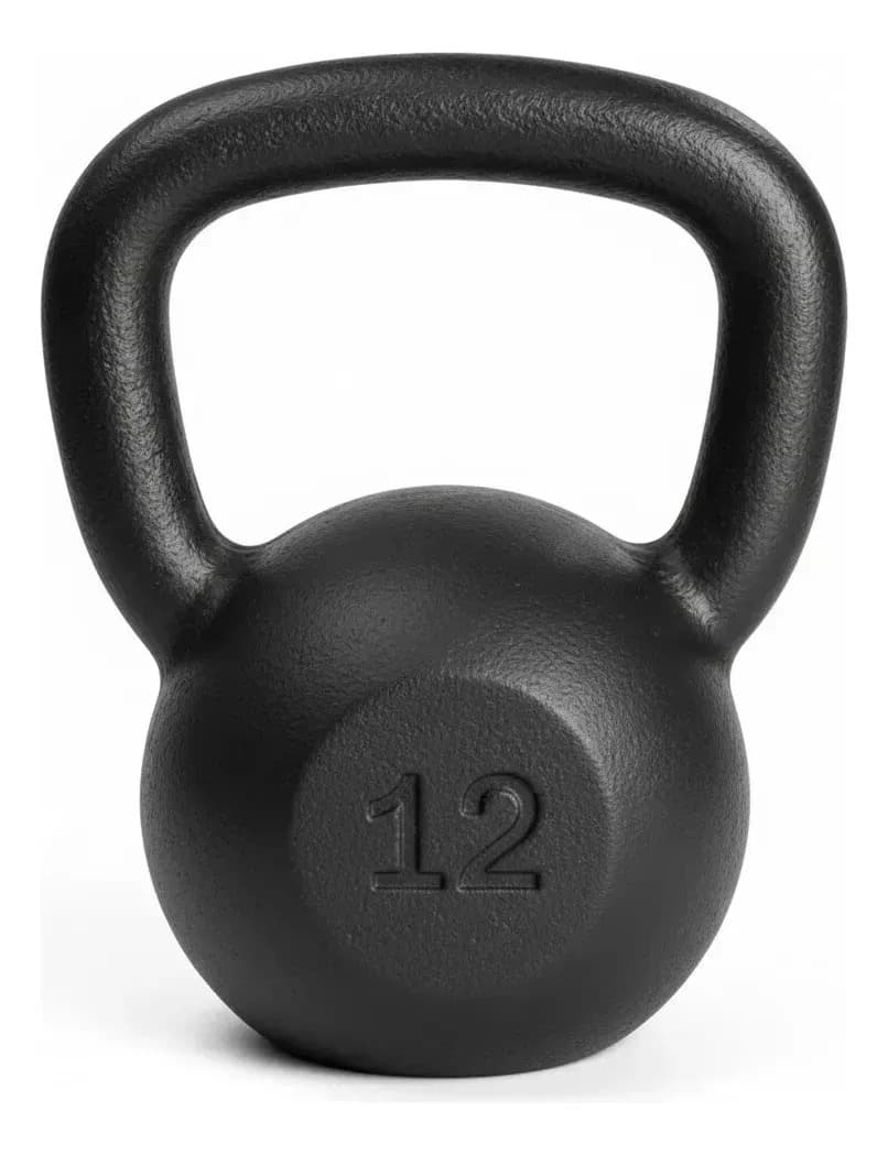 Kettlebell 12kg Ferro Peso Academia Crossfit Musculação