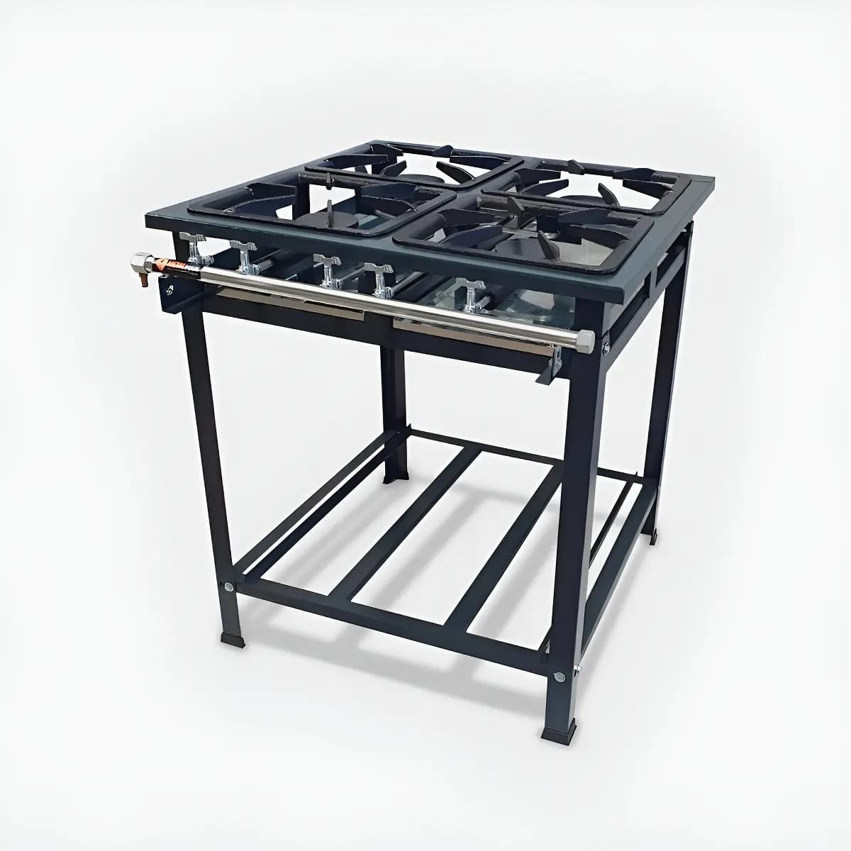Fogão 4 Bocas Industrial Baixa Pressão sem forno