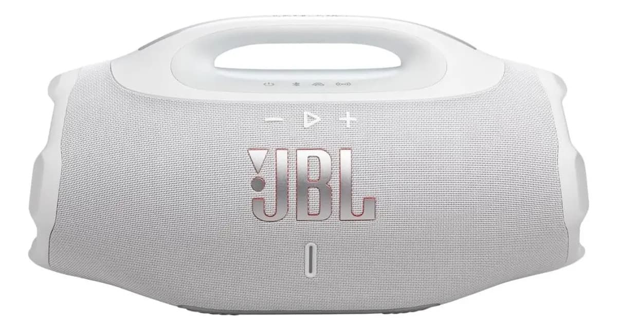 Caixa De Som Jbl Boombox 4 Branca Bluetooth Branco