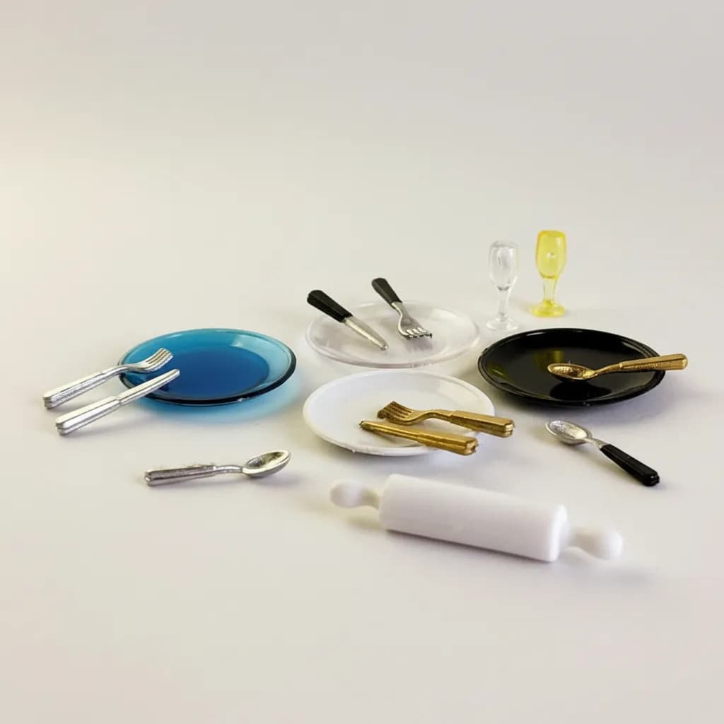 Miniatura Para Bonecas Móveis Comidas Coleção M89819