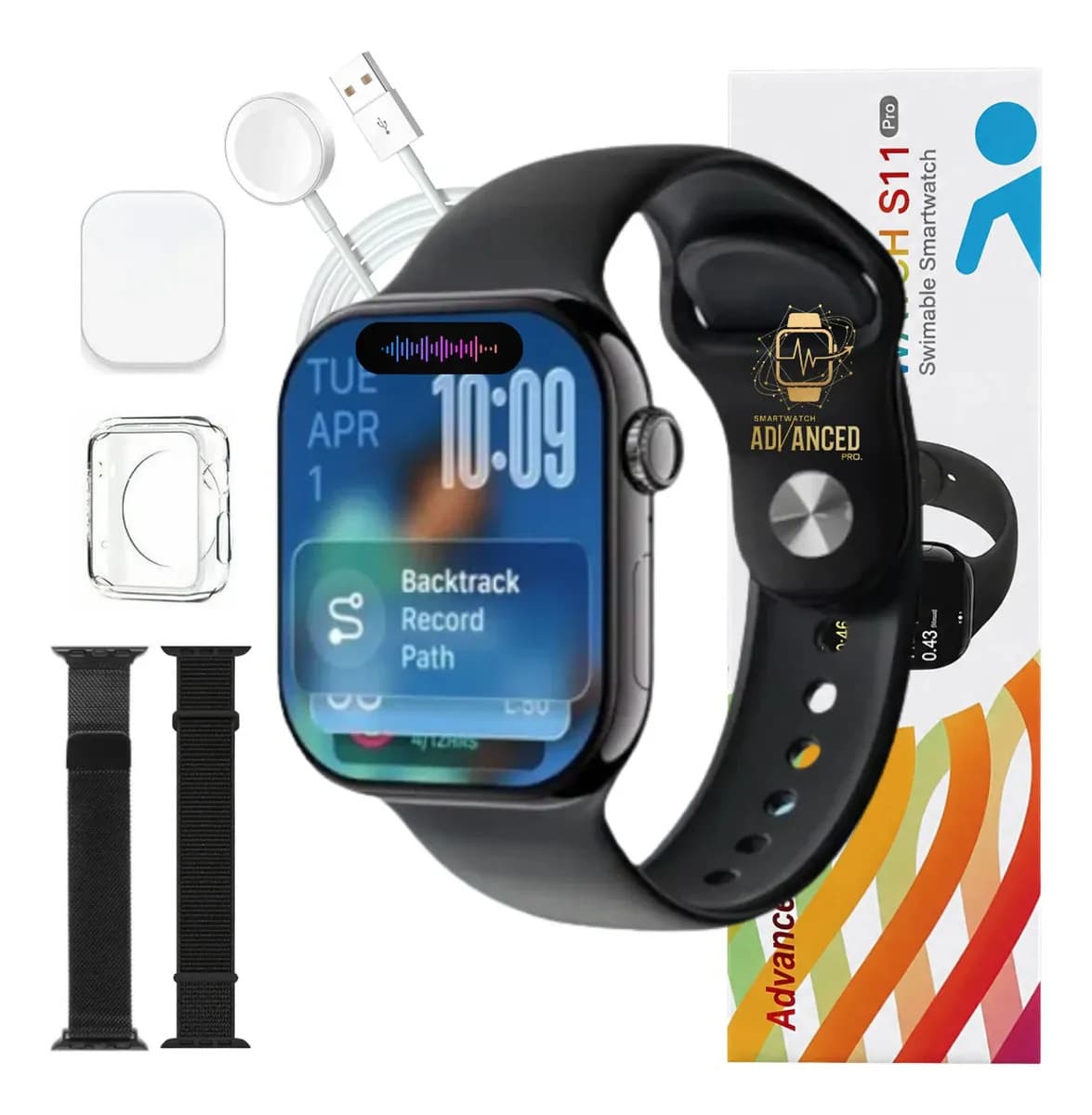 Smartwatch Microwear S11 46mm Série 11