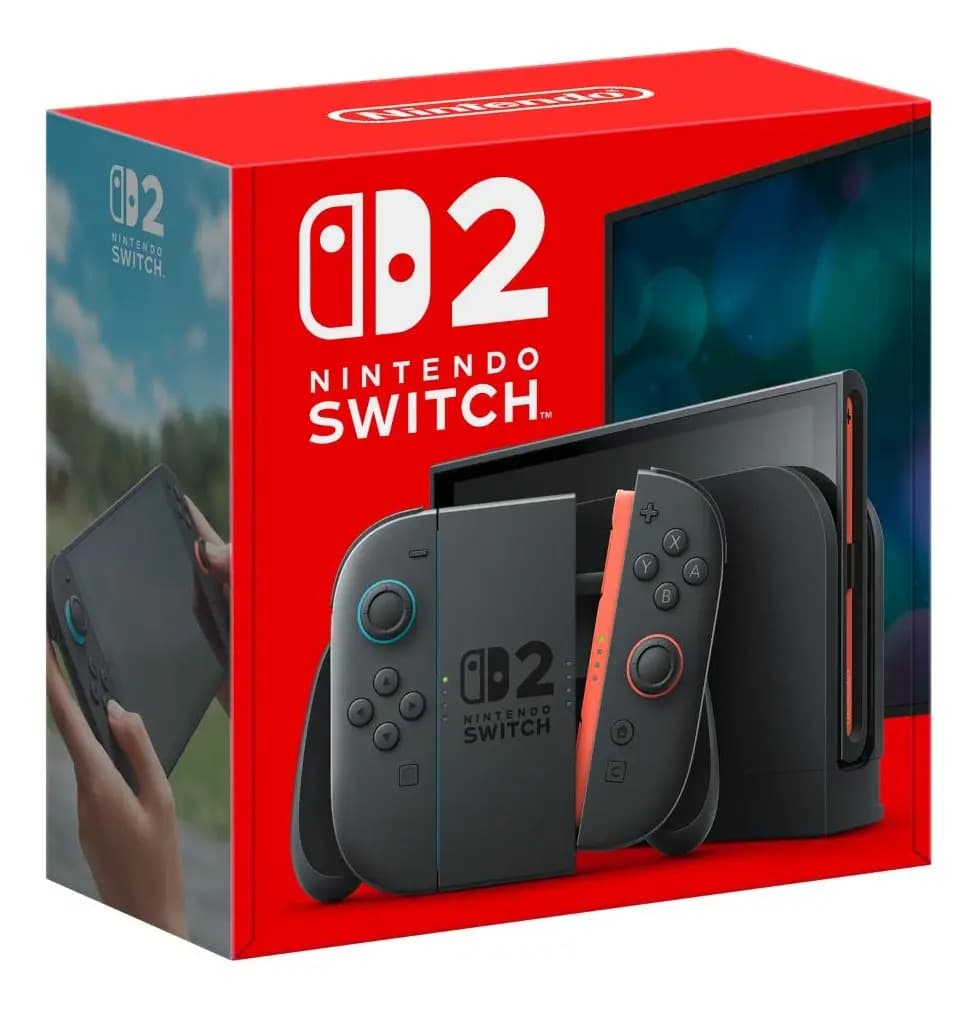 Console Nintendo Switch 2 Standard Edition Led 256gb preto