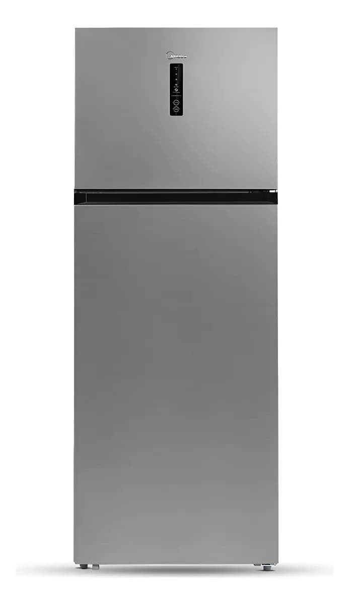 Geladeira Frost Free Midea Duplex 411l Cor Inox