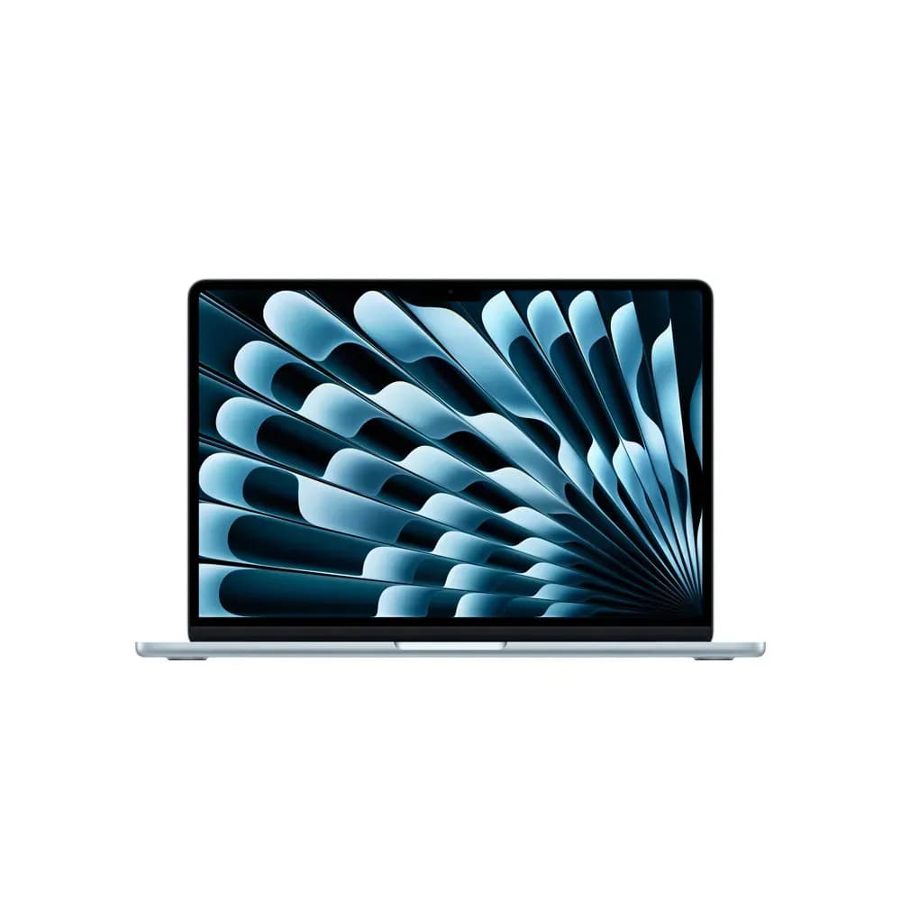 MacBook Air de 13 polegadas: Chip M5, CPU de 10 núcleos, GPU de 8 núcleos, Neural Engine de 16 núcleos, 512GB - Azul-céu