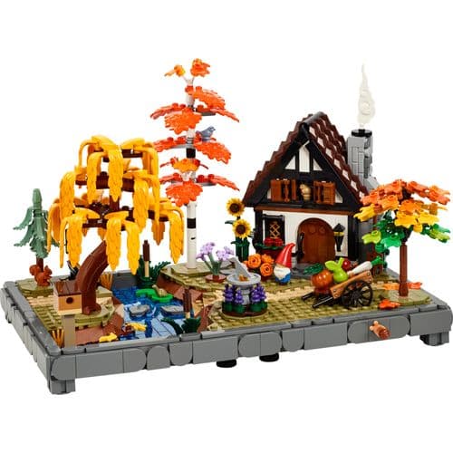 LEGO® Icons - Jardim da Casa de Campo no Outono