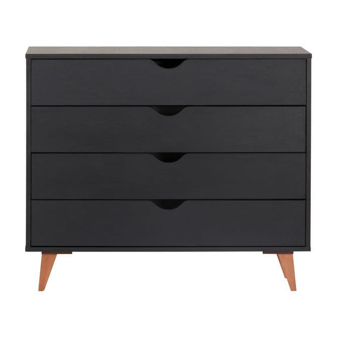 Cômoda 4 Gavetas 90 Cm X 40 Cm Lin