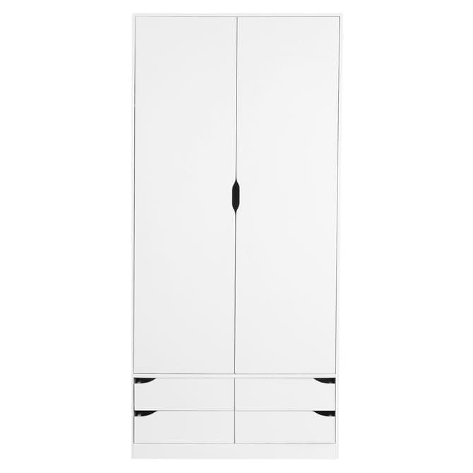 Guarda-Roupa 2 Portas/4 Gavetas Wink