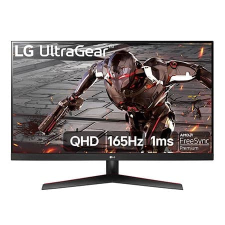 Monitor Gamer LG UltraGear 31,5'' QHD 2560x1440 165Hz 1ms (MBR) HDR10 HDMI AMD FreeSync 32GN600-B - 32GN600-B