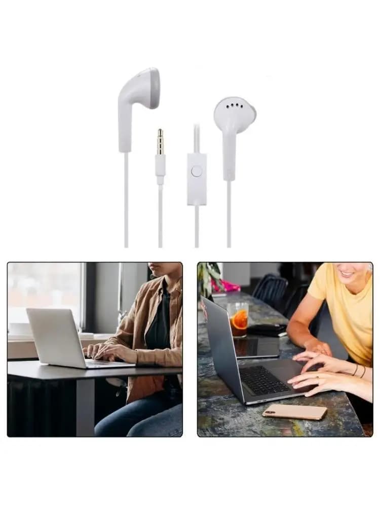 652F C550 Corded Earphones Featuring Noise Isolation and Adjustable Sound Setting