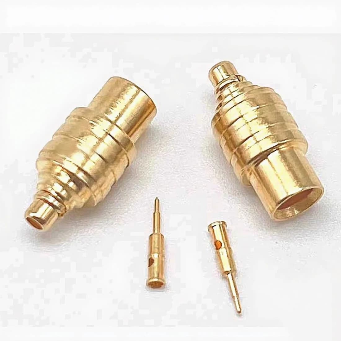 1PC New MMCX Male Plug RF Coax Connector Solder For Semi-Rigid Cable RG402.141" Wholesale Wire Terminal
