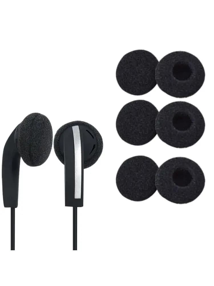 20Pcs 18mm Soft Foam Sponge Earphones Cover Replacement Earbud Covers For MX375