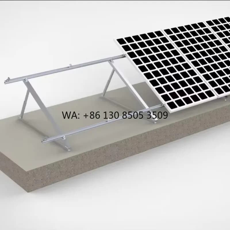 Modern Home Solar Panel Stands Aluminium Roof Triangular Mounting Bracket Solar Mounting System 15-Year Warranty 10-60 Tile