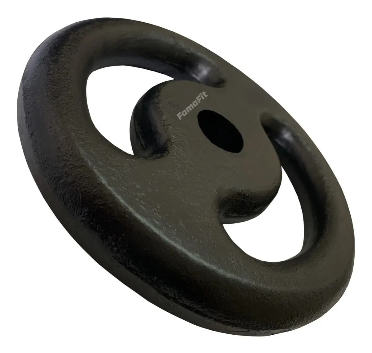 Anilha Ferro 5kg Pintada Musculação Academia Barra Halter Preto