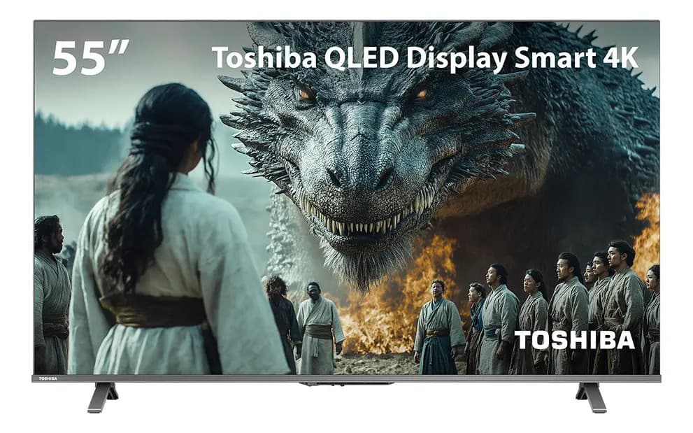 Smart Tv Qled 55 4k Toshiba Google Tv 3hdmi 2usb