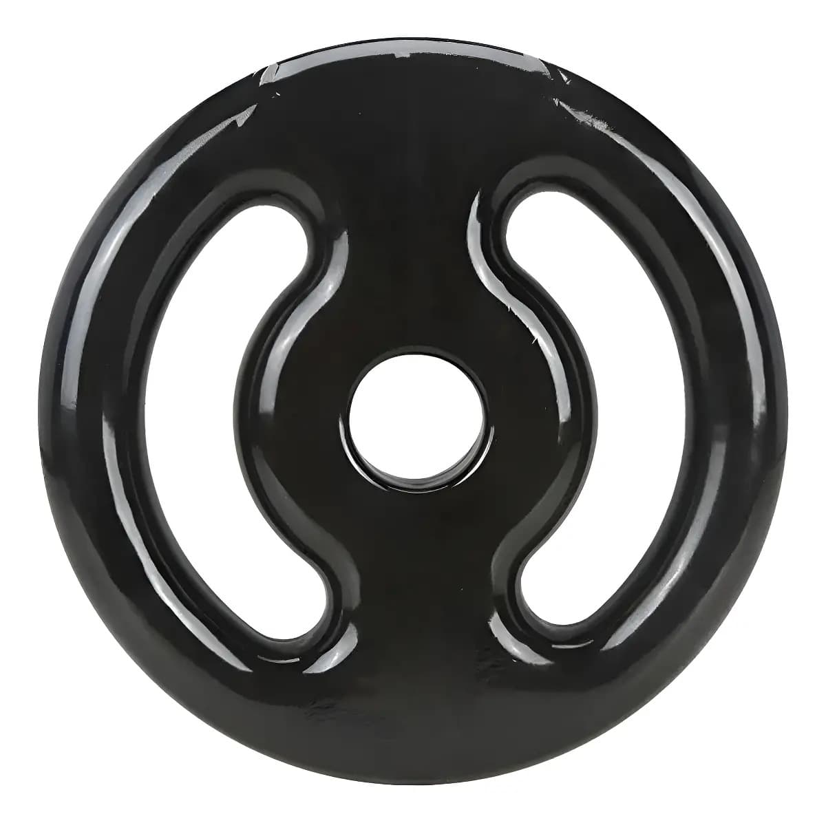 Anilha Emborrachada 5kg Revestida Consport Cor Preto