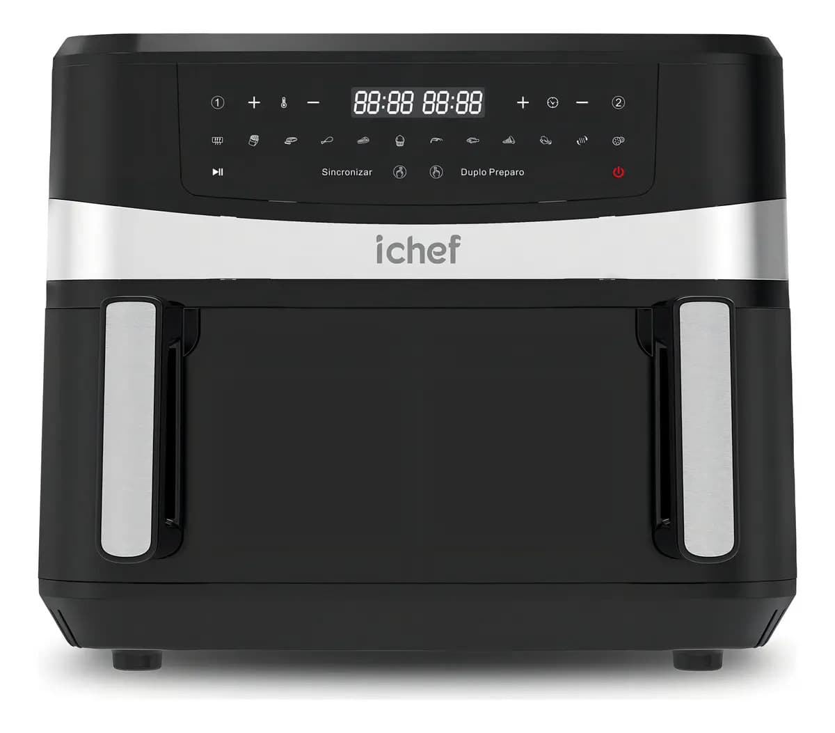 Fritadeira Elétrica Airfryer Ichef Dualzone Cor