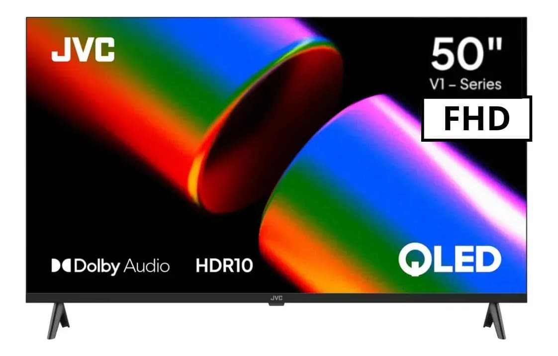 Smart TV Jvc 50 Qled Google TV Fhd TV - LT-50km4584