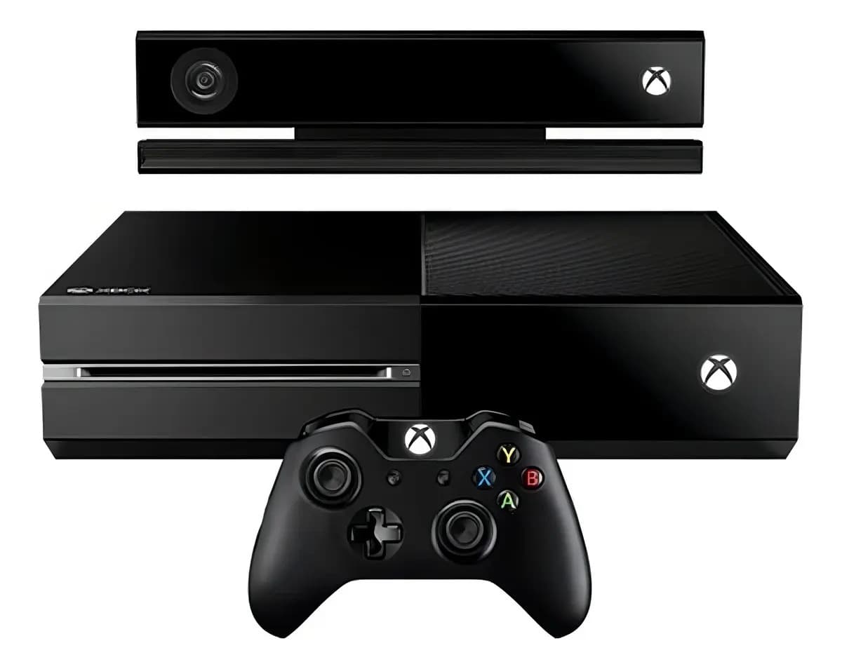 Microsoft Xbox One Kinect 500GB Standard cor preto