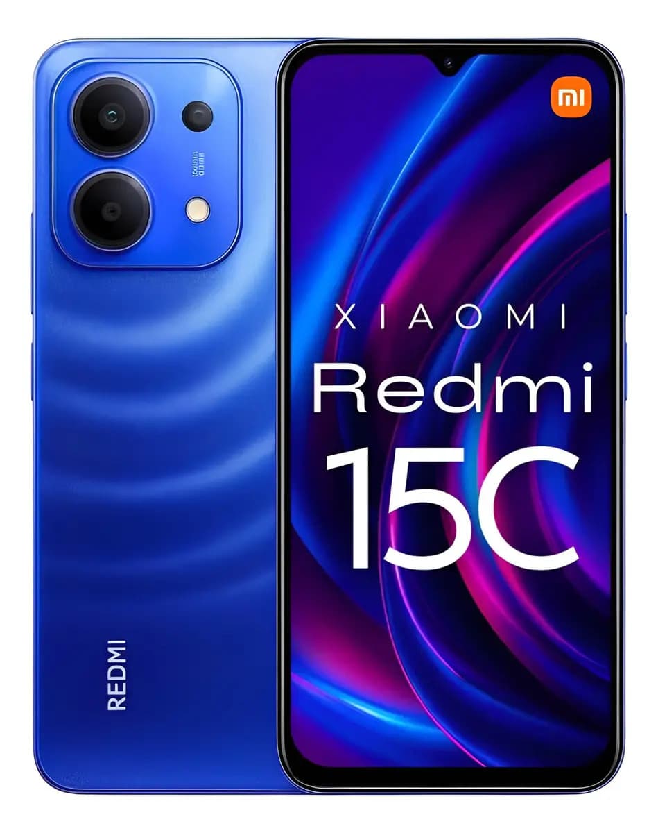 Smartphone Xiaomi Redmi 15c 256gb Global Azul